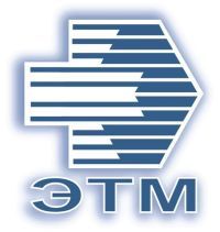 Логотип компании ЭТМ, компания 