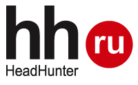 Логотип HeadHunter: Россия, 200х123 (цветной)